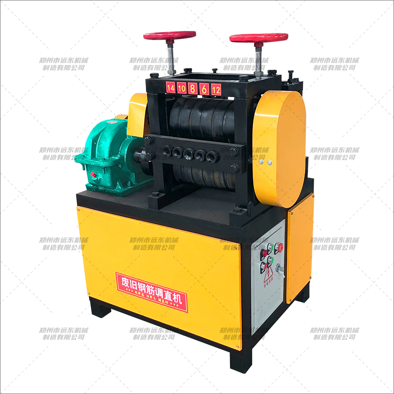 6-14型廢舊鋼筋調直機(圖1) 6-14型廢舊鋼筋調直機(圖1)